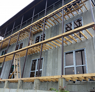 Строительство гостиницы по SIP-технологии в Краснодарском крае (Туапсинский район, Джубга)