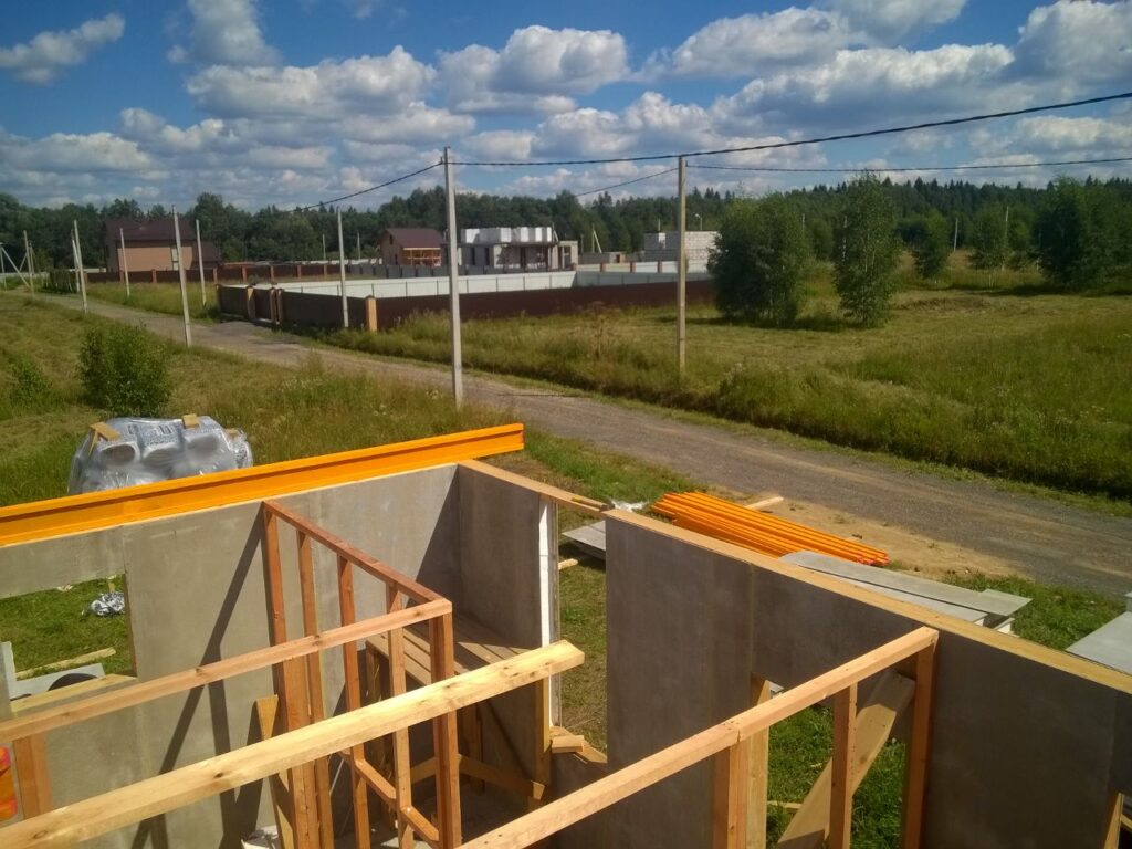двухэтажный дом из сип панелей