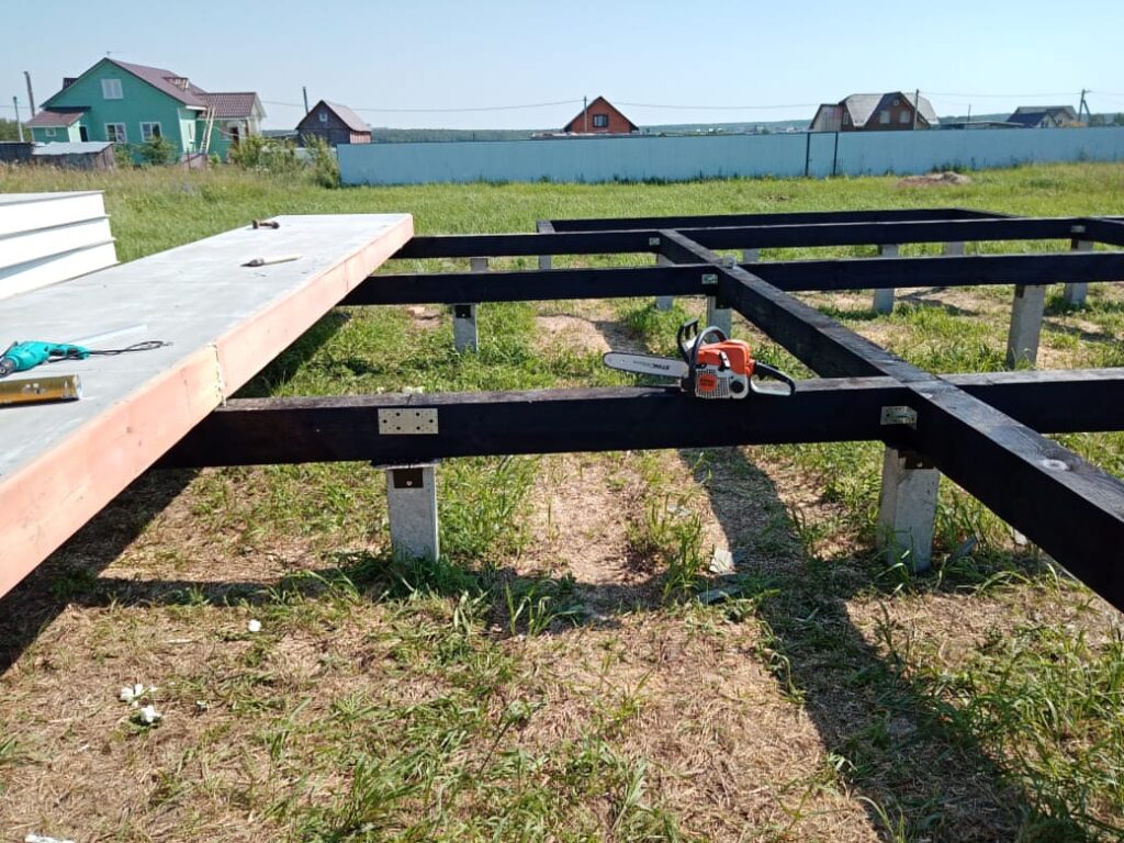 дом из сип панелей