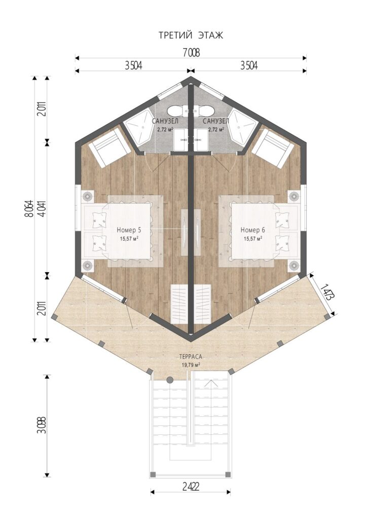 3.º piso